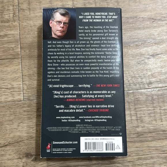 $10 Stephen King’s Doctor Sleep, good as new, one of my collectibles. - Picture 3 of 3